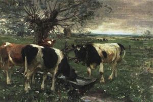 Niederdeutsche Landschaft by Max Bergmann