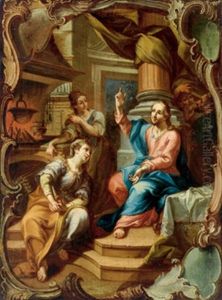Christus Im Hause Von Maria Und Martha