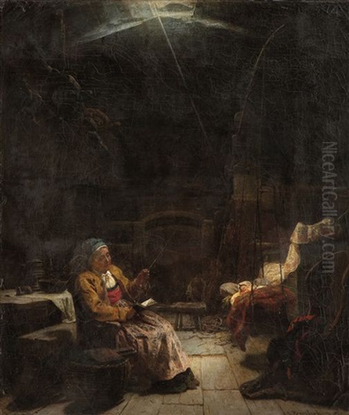Bestemor Vugger Et Barnebarn - view 1