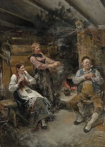 Interior With People - view 1