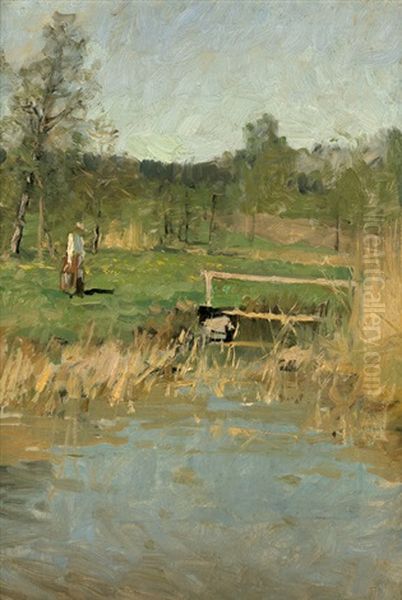 Landschaft Mit Wassertr - view 1