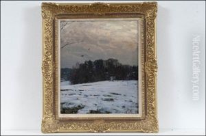 Talvipaiva by Alfred Mauritz Bergstroem