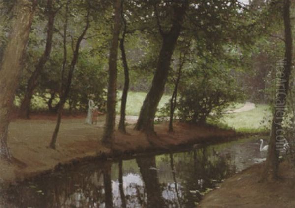 A Stroll In Drottingsholms Park - view 1