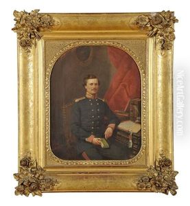 Retrato De Oficial by Tony-Francois de Bergue