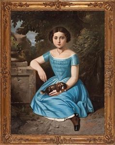 Retrato De Una Nina by Tony-Francois de Bergue