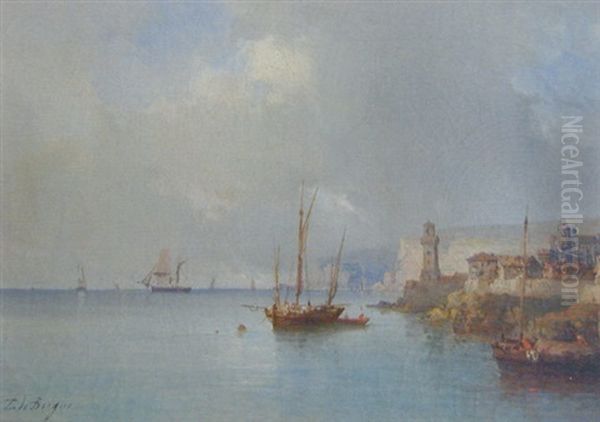 Vue De Port Italien - view 1