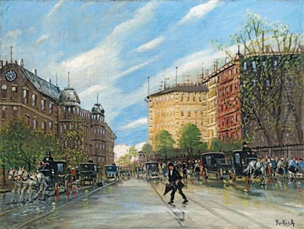Street-view In A City - view 1