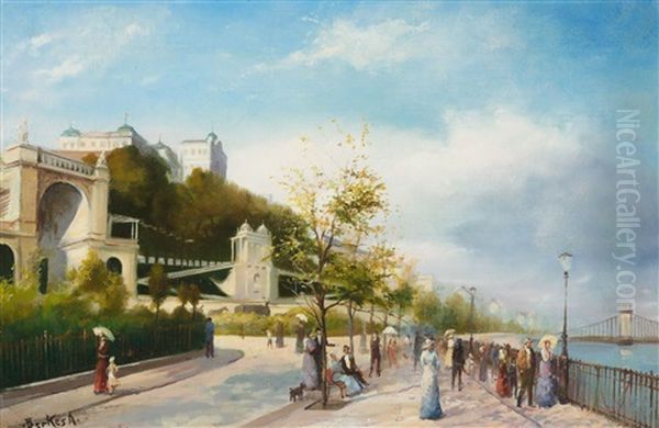 Ansicht Des Burgenviertels In Budapest - view 1