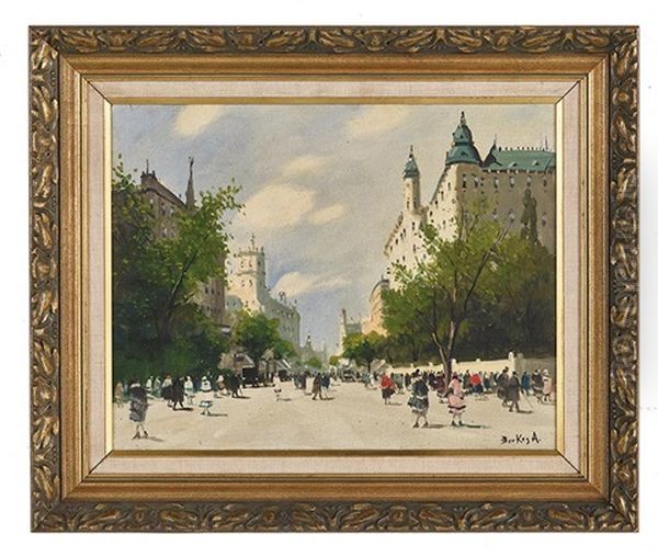 Promenade In Budapest - view 1