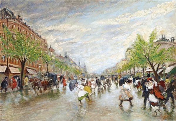 Boulevard After Summer Rain - view 1