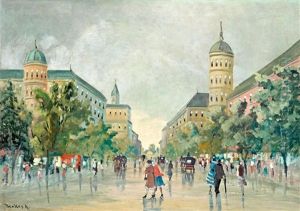 Big City Detail by Antal Berkes