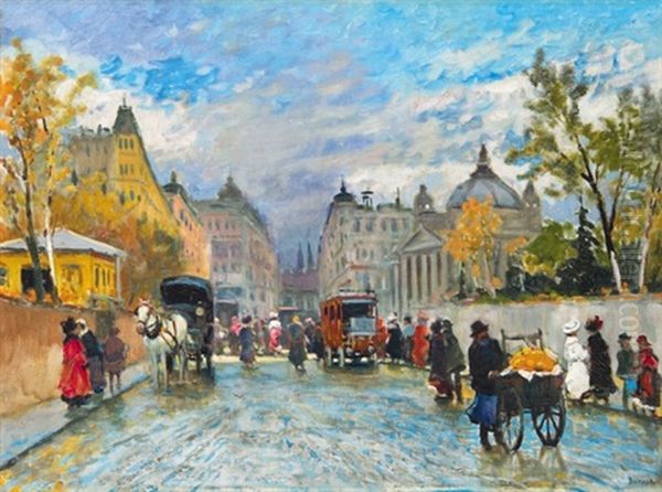 Street In Paris - view 1