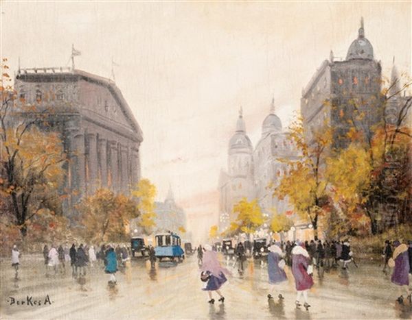Utcareszlet Budapesten - view 1