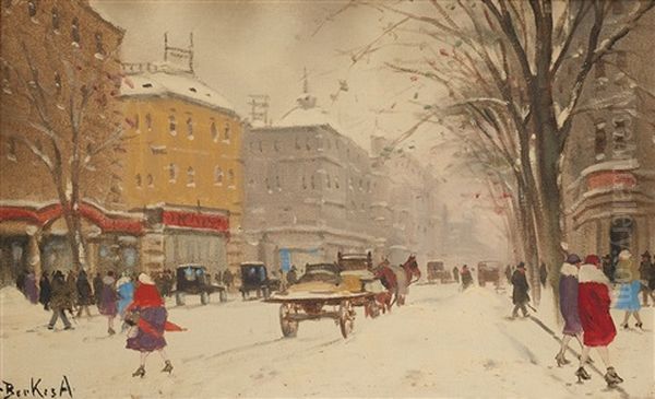 Rue Sous La Neige - view 1