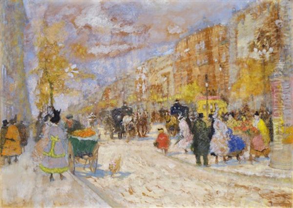 Crowd In The City - view 1