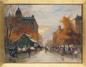 A Boulevard In Autumn