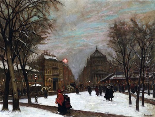 Teleki Place In Winter - view 1