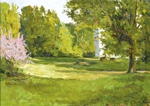 Parkreszlet by Antal Berkes