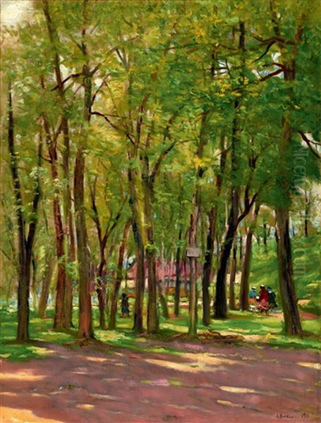 Park In Sunlight (zugliget Scene) - view 1
