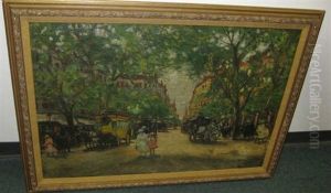 Parisian Street Scene