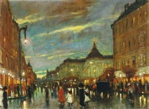 Esti Fenyek A Koruton (evening Lights On The Boulevarde)