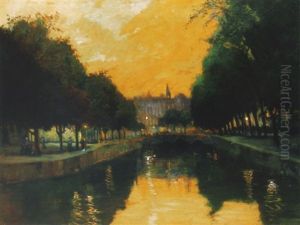 Varosi Alkonyat (twilight In The Town) by Antal Berkes