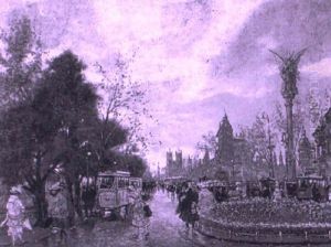 View Of Paris by Antal Berkes