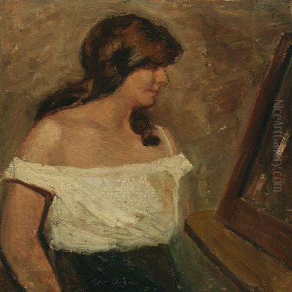Portrait Of A Young Woman - view 1