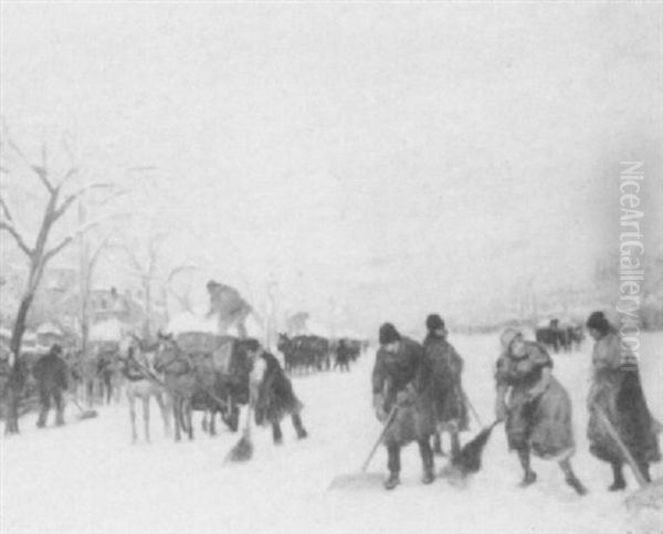 Clearing The Snow - view 1