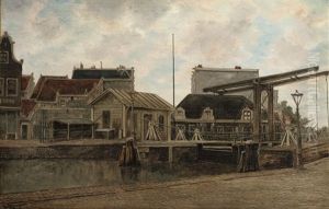 The Overtoomse Sluis, Amsterdam by Hendrik Berlage