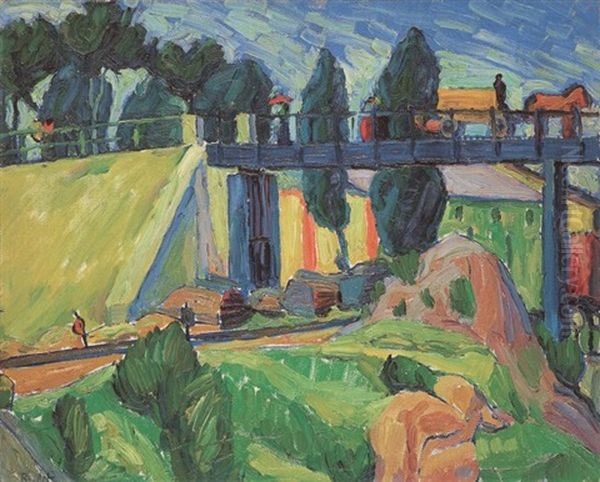 Die Blaue Brucke - view 1
