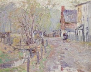 Village Street Scene Village Street Scene