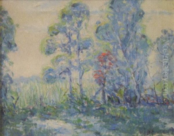 Impressionist Spring Landscape - view 1