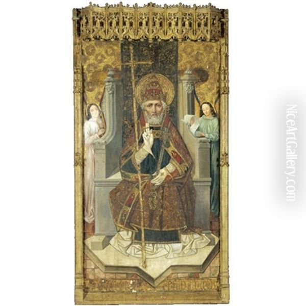 Saint Peter Enthroned With Angels - view 1
