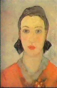 Jeune Femme Brune by Marie Bermond