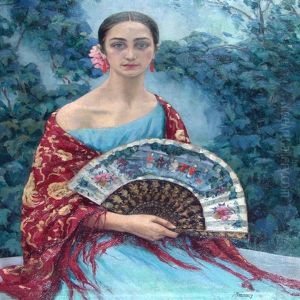 La Dama Del Abanico La Dama Del Abanico