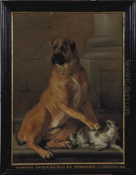 Portrait De Tambon, Chien Du Duc De Vendome - view 1
