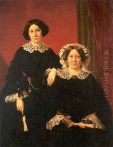 Mrs. James Belton Pickett And Her Daughter, Sallie Pickett Mrs. James Belton Pickett And Her Daughter, Sallie Pickett