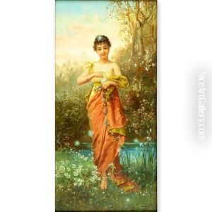 Lady In The Garden by Joseph Bernard