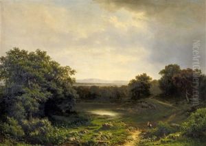 Sommer Im Oberbayerischen Vorgebirge by Joseph Bernardi