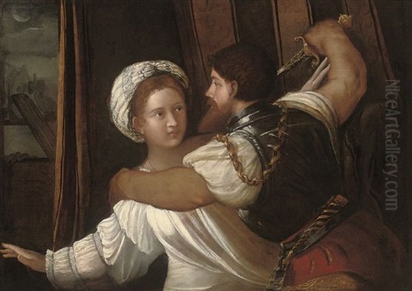Tarquin And Lucretia - view 1