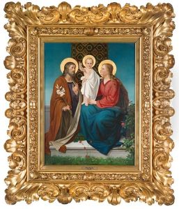Heilige Famile, Nach Einem Gemalde Von Franz Ittenbach (1813-1879) Heilige Famile, Nach Einem Gemalde Von Franz Ittenbach (1813-1879)
