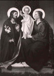 Hl. Familie, Nach Motiv Von Ittenbach Hl. Familie, Nach Motiv Von Ittenbach