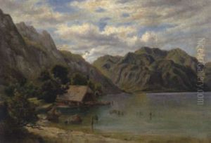 Salzkammergutsee by Wilhelm Bernatzik