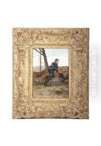 French Soldier by Etienne Prosper Berne-Bellecour