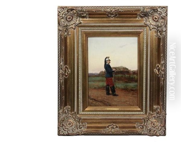Portrait Of A French Cuirassier - view 1