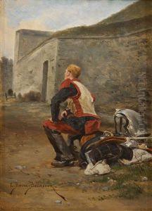 Militaire by Etienne Prosper Berne-Bellecour