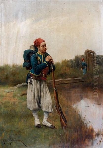 Zouave Au Repos - view 1