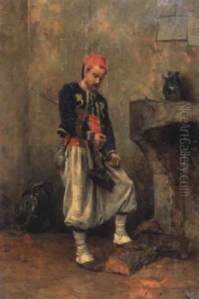 The Pensive Zouave - view 1