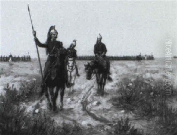 Battlion Crossing The Plain - view 1